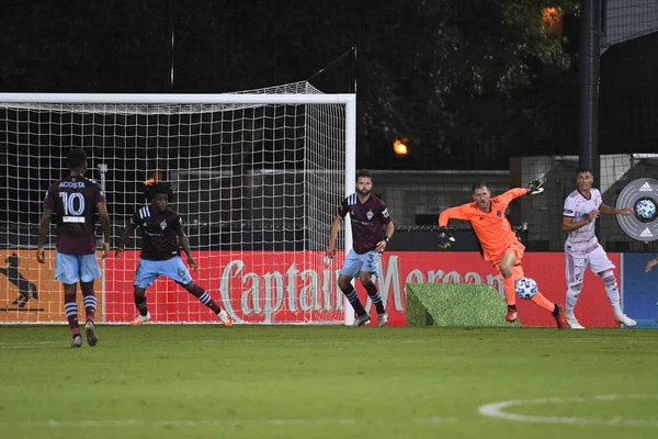 Real Salt Lake, 12 Temmuz 2020 'de Orlando Florida' da düzenlenen MLS Sırt Turnuvası sırasında Colorado Rapids ile karşı karşıya.