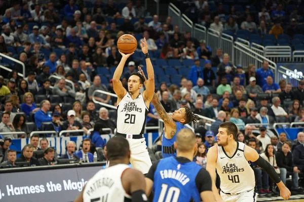 Orlando Magic Gastheer Van Clippers Het Amway Center Orlando Florida — Stockfoto