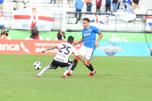 Rangers Gegen Corinthians Während Des Florida Cup Spectrum Stadium Januar — Stockfoto