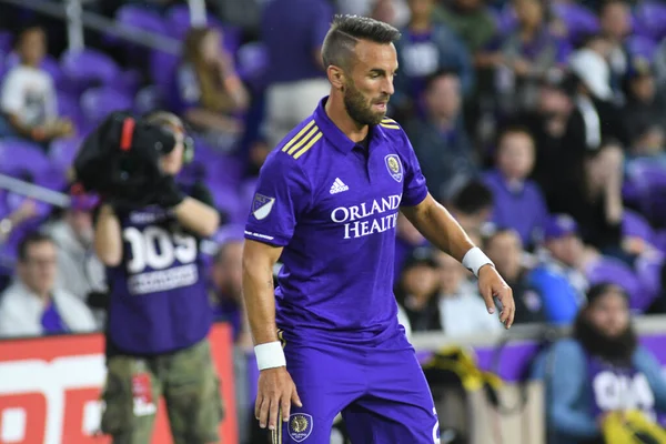Orlando City SC, 10 Mart 2018 'de Orlando City Stadyumu' nda Minnesota United FC 'ye ev sahipliği yaptı..  