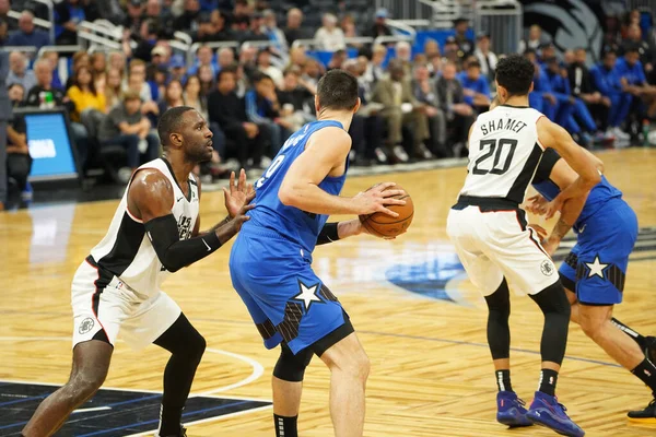 Orlando Magic Hostit Lakers Amway Center Orlando Florida Neděli Ledna — Stock fotografie