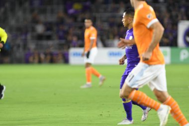 Orlando City SC, 22 Eylül 2018 'de Florida Exploria Stadyumu' nda Houston Dynamo 'yu ağırladı..