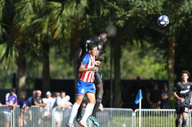 30 Temmuz 2019 'da Orlando Florida' daki Disney 'in Vahşi Spor Dünyası' nda düzenlenen MLS Allstar Haftası sırasında MLS Homegrown oyunu.