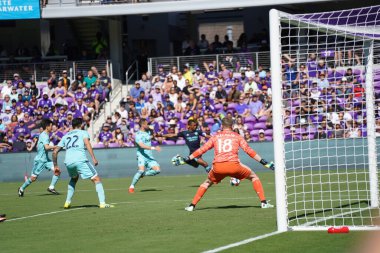 Orlando City SC 20 Nisan 2019 'da Orlando City Stadyumu' nda Vancouver Whitecaps 'a ev sahipliği yapıyor..  