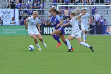 Orlando Pride 14 Nisan 2019 'da Orlando City Stadyumu' nda Portand Thorns 'a ev sahipliği yapıyor.