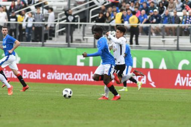 13 Ocak 2018 'de Orlando Florida' daki Spektrum Stadyumu 'nda düzenlenen Florida Kupası' nda Korucular Corinthianlara karşı..