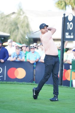 Orlando Florida 'daki Bay HIll Club Lodge' da 5 Mart 2020 'de düzenlenen 2020 Arnold Palmer Birinci Tur Grupları sırasında, 