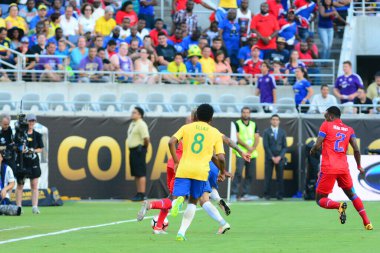 Brezilya, 8 Haziran 2016 tarihinde Orlando Florida 'daki Copa America Centenario' da Haiti ile karşılaştı..