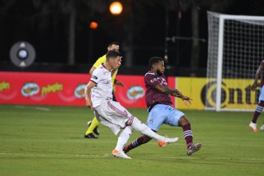 Real Salt Lake, 12 Temmuz 2020 'de Orlando Florida' da düzenlenen MLS Sırt Turnuvası sırasında Colorado Rapids ile karşı karşıya. 