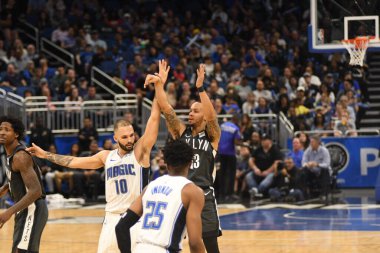 Orlando Magic, 2 Şubat 2019 'da Orlando Florida' daki Amway Center 'da Brooklyn Nets' e ev sahipliği yaptı.. 