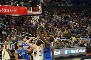 Orlando Magic 10 Kasım 2019 'da Indiana Pacers' ı Amway Center 'da ağırlıyor. Fotoğraf: Marty Jean-Louis