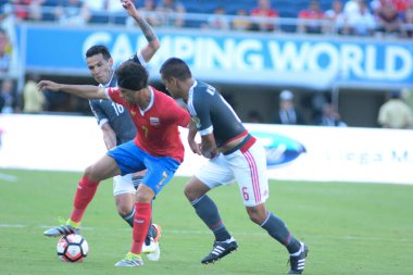 Kosta Rika, Copa America Centenario sırasında Paraguay ile Orlando Florida 'daki Dünya Kampı Stadyumu' nda karşılaştı..  