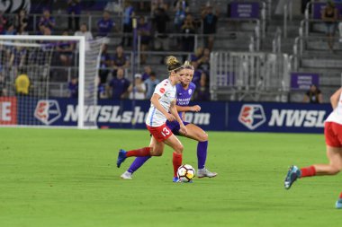 Orland Pride, 25 Ağustos 2018 'de Orlando Florida' daki Exploria Stadyumu 'nda Chicago Red Stars' a ev sahipliği yapıyor..  
