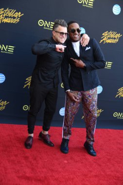 24 Mart 2018 Cumartesi günü Las Vegas 'taki Orleans Resort' ta düzenlenen 33. Yıldız Ödülleri Kırmızı Halı sırasında ünlüler.