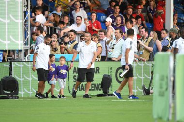 30 Temmuz 2019 'da Orlando Florida' da Disney 'in Vahşi Spor Dünyası' nda MLS All-Star Yetenek Yarışması. 