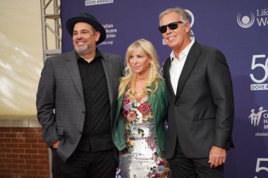 15 Ekim 2019 'da Nashville, Tennessee' deki Linbscome Üniversitesi 'nde verilen 50. GMA Dove Ödülleri sırasında kırmızı halı. 