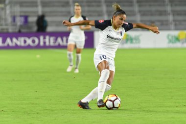 Orlando Pride, 23 Mayıs 2018 'de Orlando Florida' daki Exploria Stadyumu 'nda Kuzey Carolina Cesareti' ne ev sahipliği yapmaktadır..  