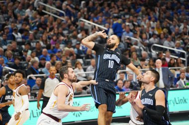 Orlando Magic, Orlando, Florida 'daki sezon açılışında Cleveland Cavaliers' ı Amway Center 'da ağırlıyor..