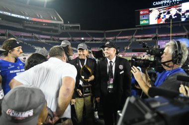 Georgia State Face Batı Kentucky Cure Bowl sırasında 16 Aralık 2017 'de Orlando Florida' daki Citrus Bowl 'da.  