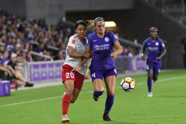 Orland Pride, 25 Ağustos 2018 'de Orlando Florida' daki Exploria Stadyumu 'nda Chicago Red Stars' a ev sahipliği yapıyor..  