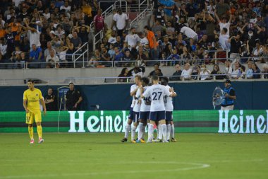 Paris Saint-Germain, Tottenham Hotspur 'a karşı 22 Temmuz 2017' de Orlando Florida 'daki Citrus Bowl' da.   