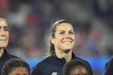 5 Mart 2020 'de Orlando Florida' daki Exploria Stadyumu 'nda düzenlenen 2020 SheBelieves Kupası' nda ABD - İngiltere Karşılaşması 