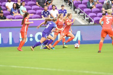 Orlando Pride, 27 Haziran 2018 tarihinde Orlando City Stadyumu 'nda Houston Dash' e ev sahipliği yaptı..  