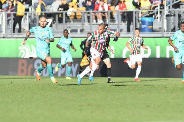 Fluminense, Florida Kupası 'nda 15 Ocak 2018' de Orlando Florida 'da oynanan Spektrum Stadyumu' nda Barcelona SC 'ye karşı..  