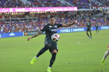 Flamengo Eintracht Frankfurt 'a karşı 12 Ocak 2019 Cumartesi günü Orlando City Stadyumu' nda. 