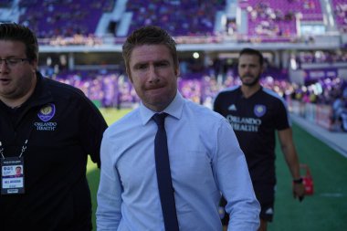 Orlando City SC 20 Nisan 2019 'da Orlando City Stadyumu' nda Vancouver Whitecaps 'a ev sahipliği yapıyor..  