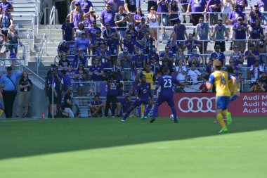 Orlando City 29 Nisan 2017 'de Orlando, Florida' daki Orlando City Stadyumu 'nda Colorado Rapids' e ev sahipliği yaptı.) 
