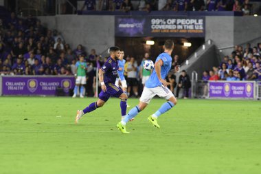 Orlando City 26 Temmuz 2018 'de Florida Exploria Stadyumu' nda NYC FC 'ye ev sahipliği yaptı. Fotoğraf: Marty Jean-Louis