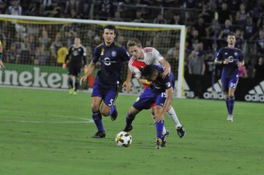 Orlando City 27 Eylül 2017 'de Orlando City Stadyumu' nda New England Devrimi 'ne ev sahipliği yaptı.. 