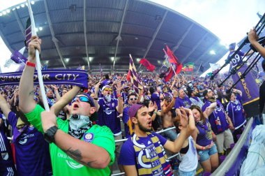 Orlando City, 5 Mart 2017 'de Orlando City Stadyumu' nda NYC FC 'ye ev sahipliği yaptı..