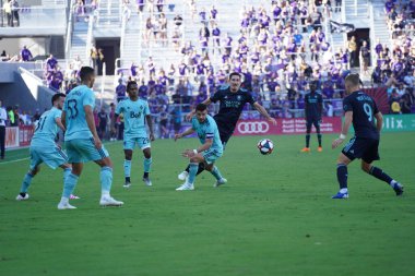 Orlando City SC 20 Nisan 2019 'da Orlando City Stadyumu' nda Vancouver Whitecaps 'a ev sahipliği yapıyor.