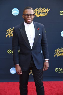 24 Mart 2018 Cumartesi günü Las Vegas 'taki Orleans Resort' ta düzenlenen 33. Yıldız Ödülleri Kırmızı Halı sırasında ünlüler.