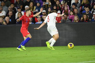 Amerikan Futbol Takımı 15 Kasım 2019 Cuma günü Orlando Florida 'daki Exploria Stadyumu' nda oynanan Concacaf Uluslar Ligi karşılaşmasında Kanada 'ya ev sahipliği yapmaktadır.