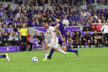 Orlando City 14 Temmuz 2018 'de Florida Exploria Stadyumu' nda Toronto FC 'ye ev sahipliği yaptı. Fotoğraf: Marty Jean-Louis