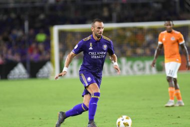 Orlando City SC, 22 Eylül 2018 'de Florida Exploria Stadyumu' nda Houston Dynamo 'yu ağırladı..