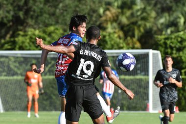 30 Temmuz 2019 'da Orlando Florida' daki Disney 'in Vahşi Spor Dünyası' nda düzenlenen MLS Allstar Haftası sırasında MLS Homegrown oyunu.