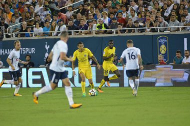 Paris Saint-Germain, Tottenham Hotspur 'a karşı 22 Temmuz 2017' de Orlando Florida 'daki Citrus Bowl' da.   