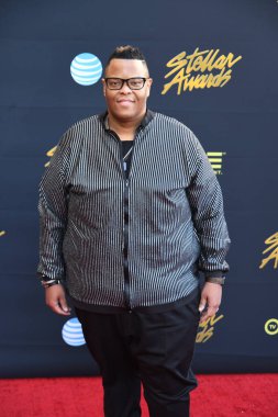 24 Mart 2018 Cumartesi günü Las Vegas 'taki Orleans Resort' ta düzenlenen 33. Yıldız Ödülleri Kırmızı Halı sırasında ünlüler.