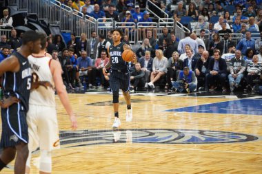 Orlando Magic, Orlando, Florida 'daki sezon açılışında Cleveland Cavaliers' ı Amway Center 'da ağırlıyor..