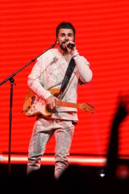 Juanes 'in Orlando Florida' daki Amway Center 'daki konserinde. 20, 2018. Fotoğraf: Marty Jean-Louis