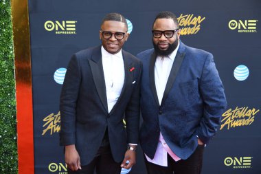 24 Mart 2018 Cumartesi günü Las Vegas 'taki Orleans Resort' ta düzenlenen 33. Yıldız Ödülleri Kırmızı Halı sırasında ünlüler.