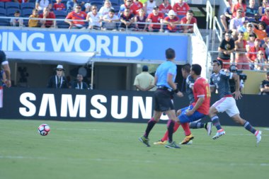 Kosta Rika, Copa America Centenario sırasında Paraguay ile Orlando Florida 'daki Dünya Kampı Stadyumu' nda karşılaştı..  