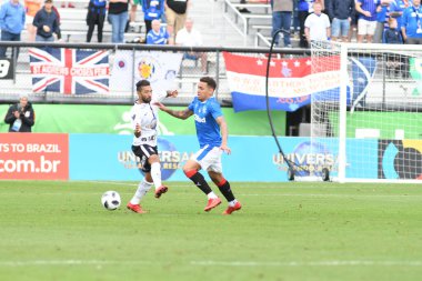 13 Ocak 2018 'de Orlando Florida' daki Spektrum Stadyumu 'nda düzenlenen Florida Kupası' nda Korucular Corinthianlara karşı..