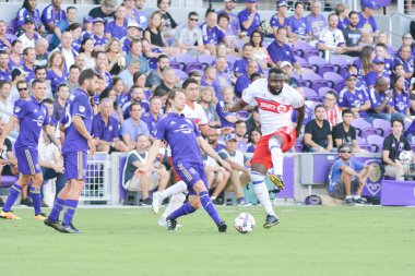 Orlando City, 5 Temmuz 2017 'de Orlando City Stadyumu' nda Toronto FC 'ye ev sahipliği yaptı..  