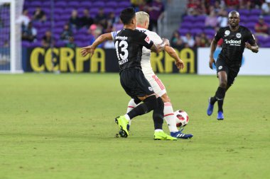 Flamengo Eintracht Frankfurt 'a karşı 12 Ocak 2019 Cumartesi günü Orlando City Stadyumu' nda. 