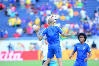 Brezilya, 8 Haziran 2016 tarihinde Orlando Florida 'daki Copa America Centenario' da Haiti ile karşılaştı..